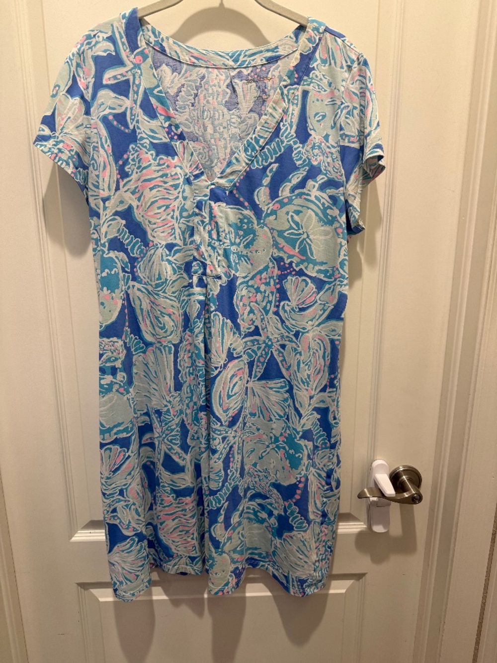 Lilly Pulitzer Short-Sleeved Midi Dress XL